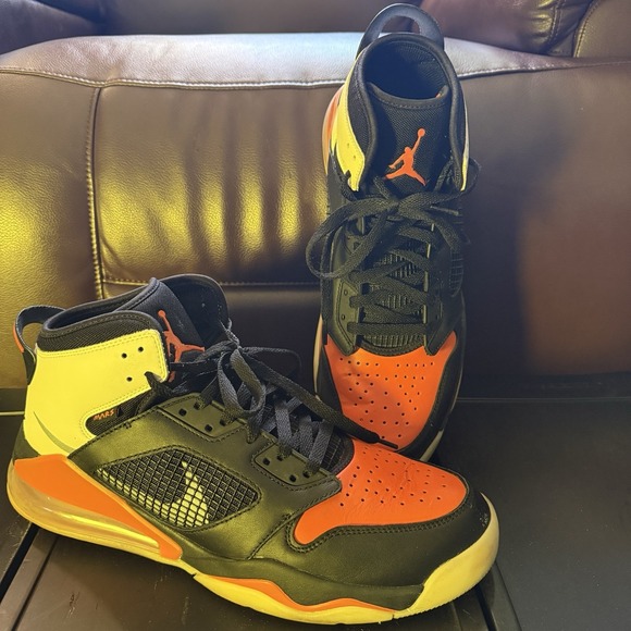 Jordan Other - Nike Jordan Max Aura CD7070-108 Black White Total Orange Men's‎ Size 13